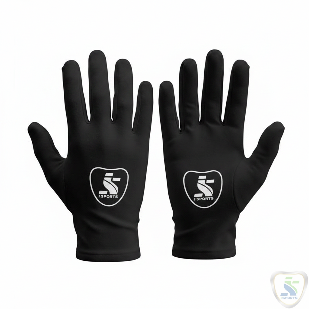 ISports Inner Gloves Mens Black