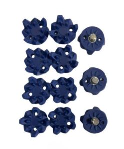 Cricket Rubber Studs / Nails (Removable) pack of 11