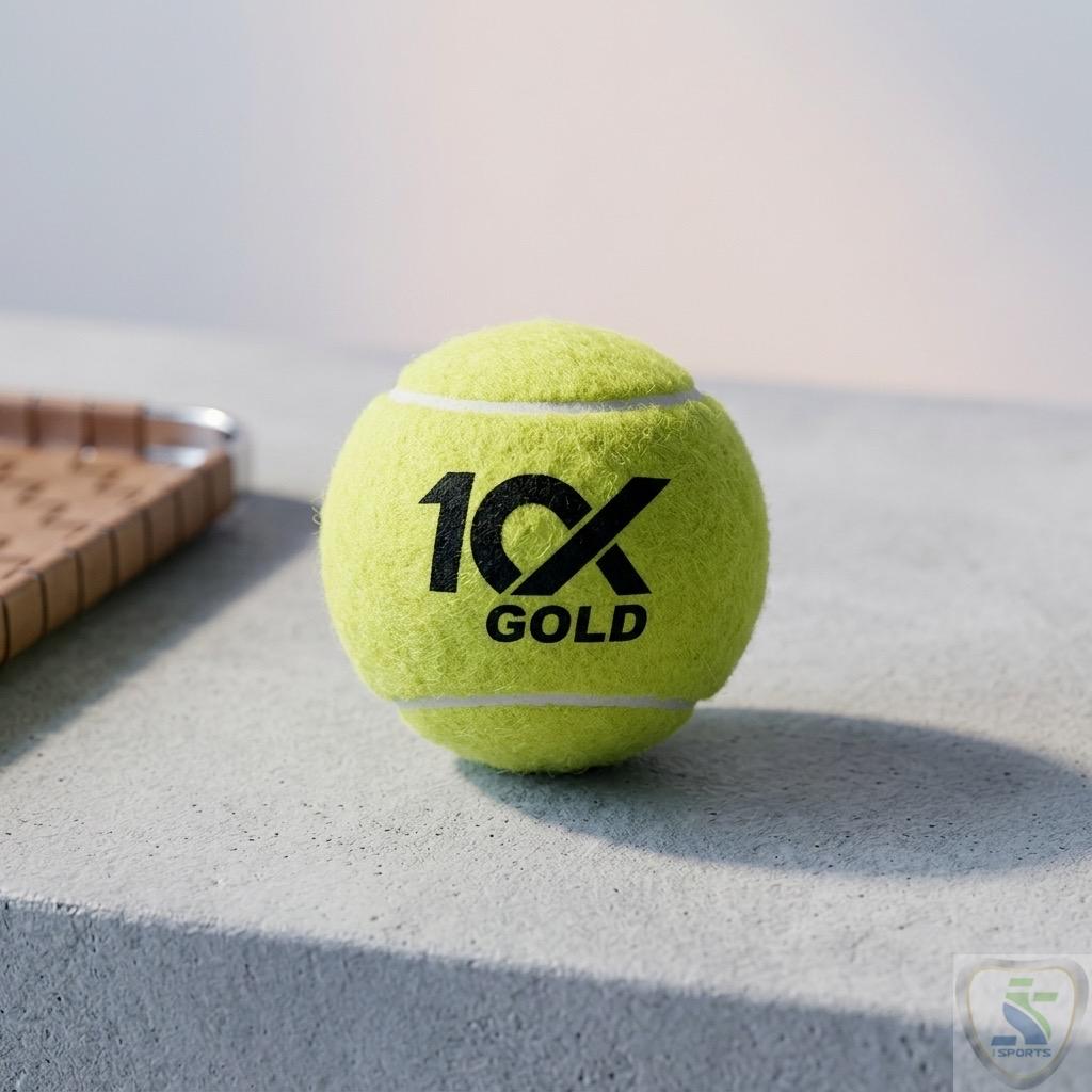 ISports 10X Gold Tennis Cricket Ball - Image 6