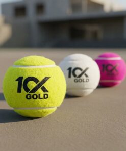 ISports 10X Gold Tennis Cricket Ball