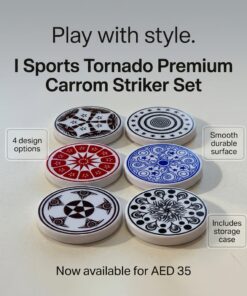 Alternative view of I Sports Tornado Premium Carrom Striker