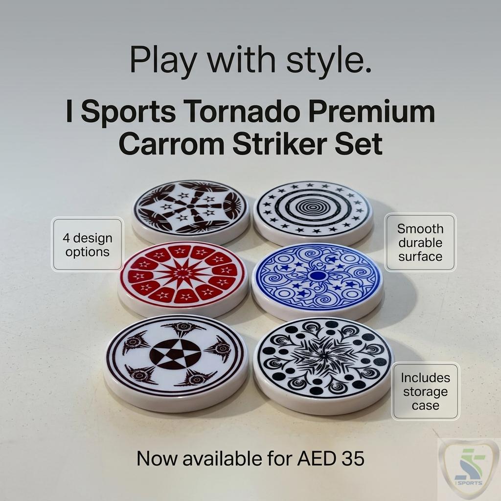 I Sports Tornado Premium Carrom Striker - Image 2
