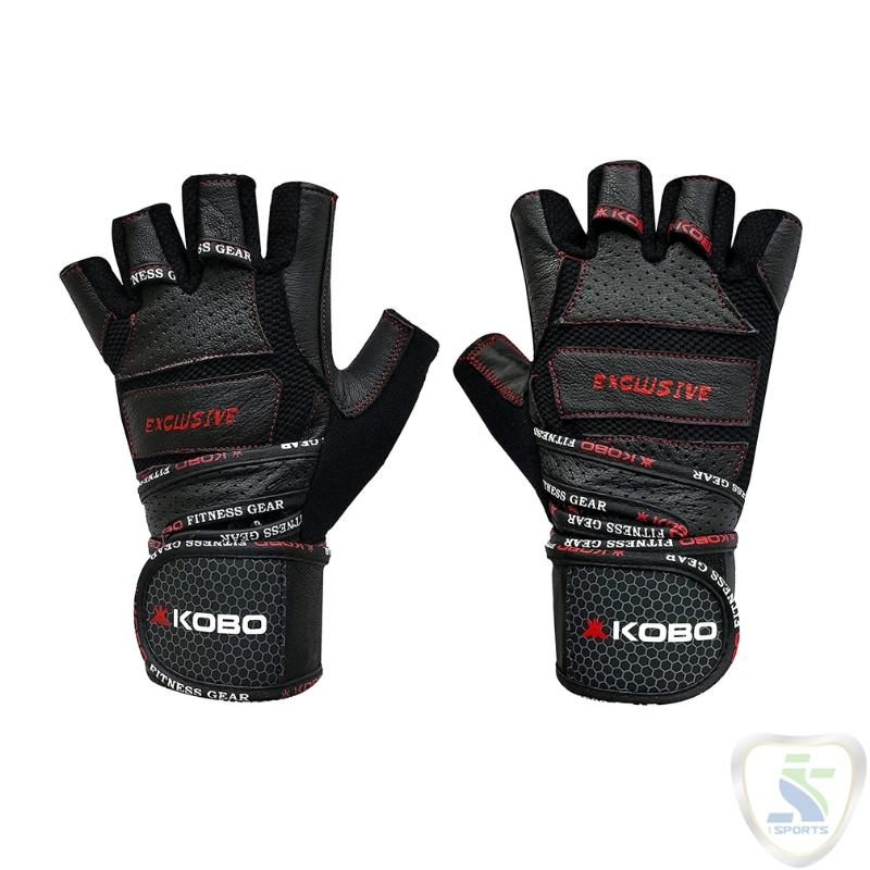 Kobo WTG-13 Gym Gloves with Wrist Support - Image 6