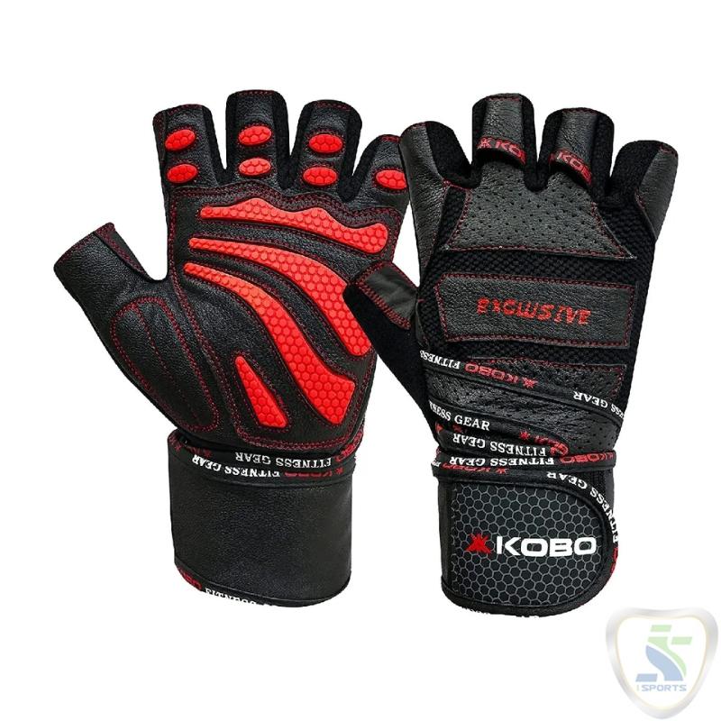 Kobo WTG-13 Gym Gloves with Wrist Support