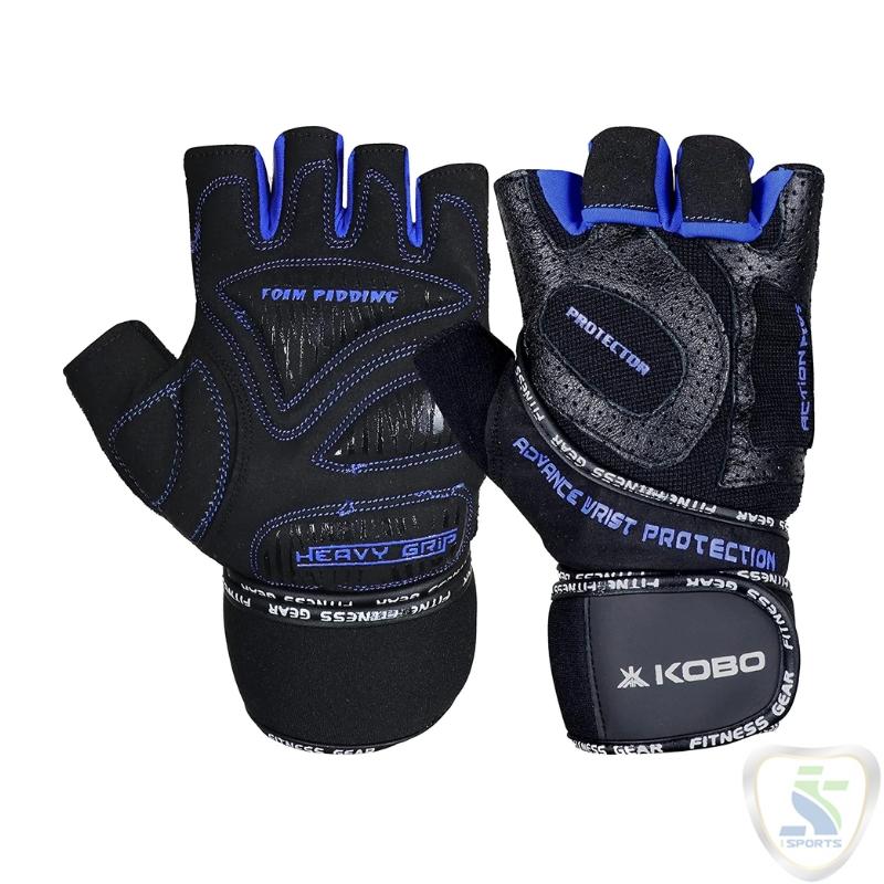 Kobo WTG-53 Gym Gloves with Wrist Support