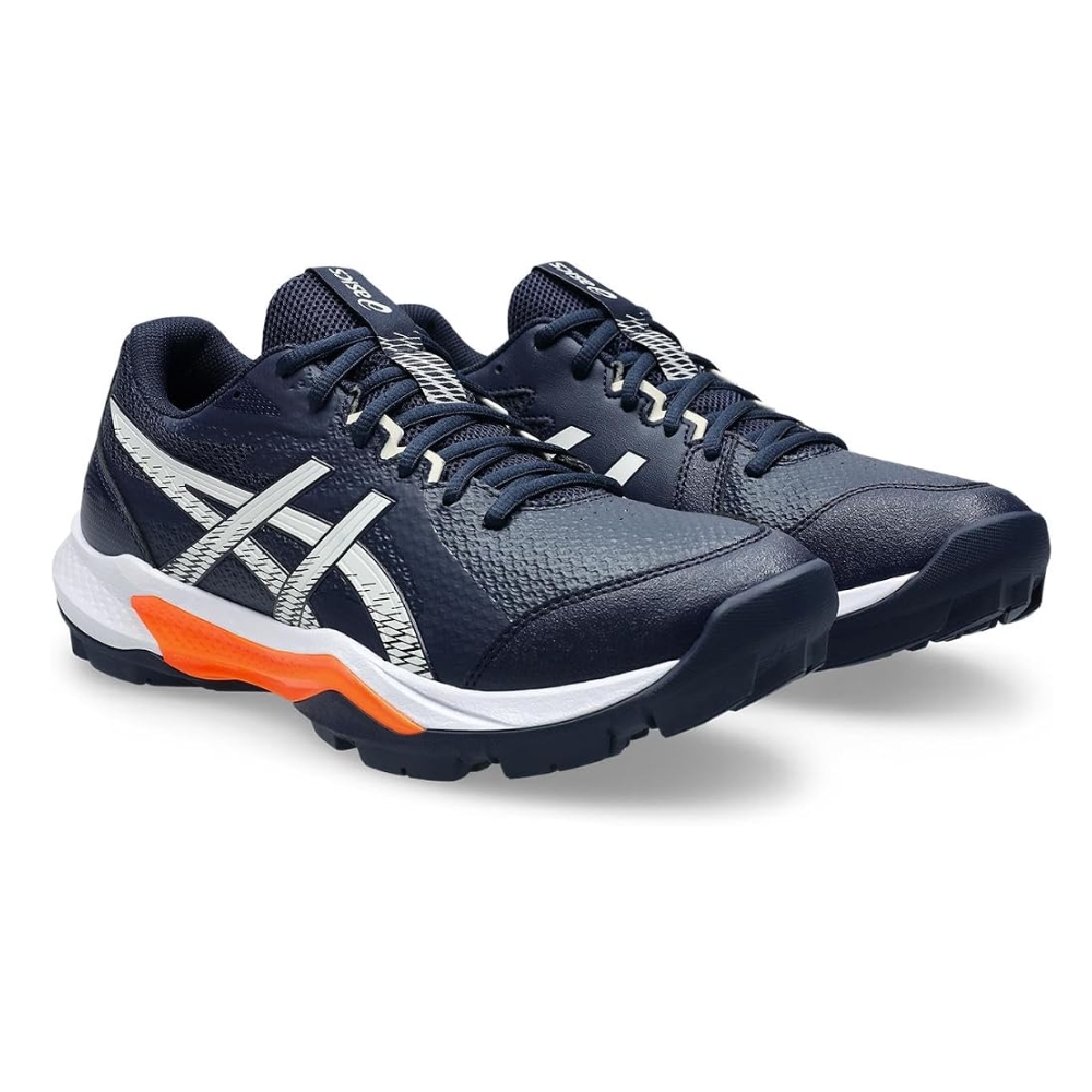 Asics Gel Peake 3 Cricket Rubber Shoe Midnight/Cream - Image 4