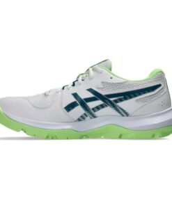 Asics Gel Peake 3 Cricket Rubber Shoe White/Dark Teal