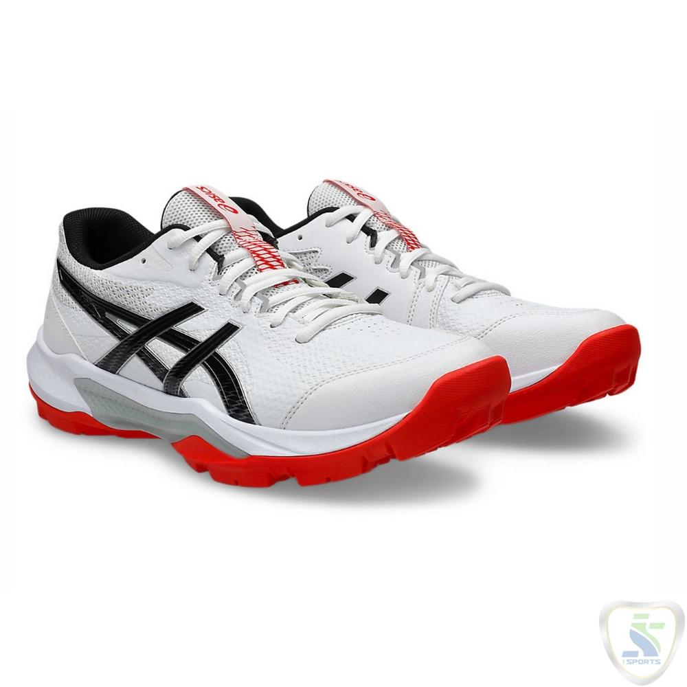 Asics Gel Peake 3 Cricket Rubber Shoe White/Midnight - Image 7