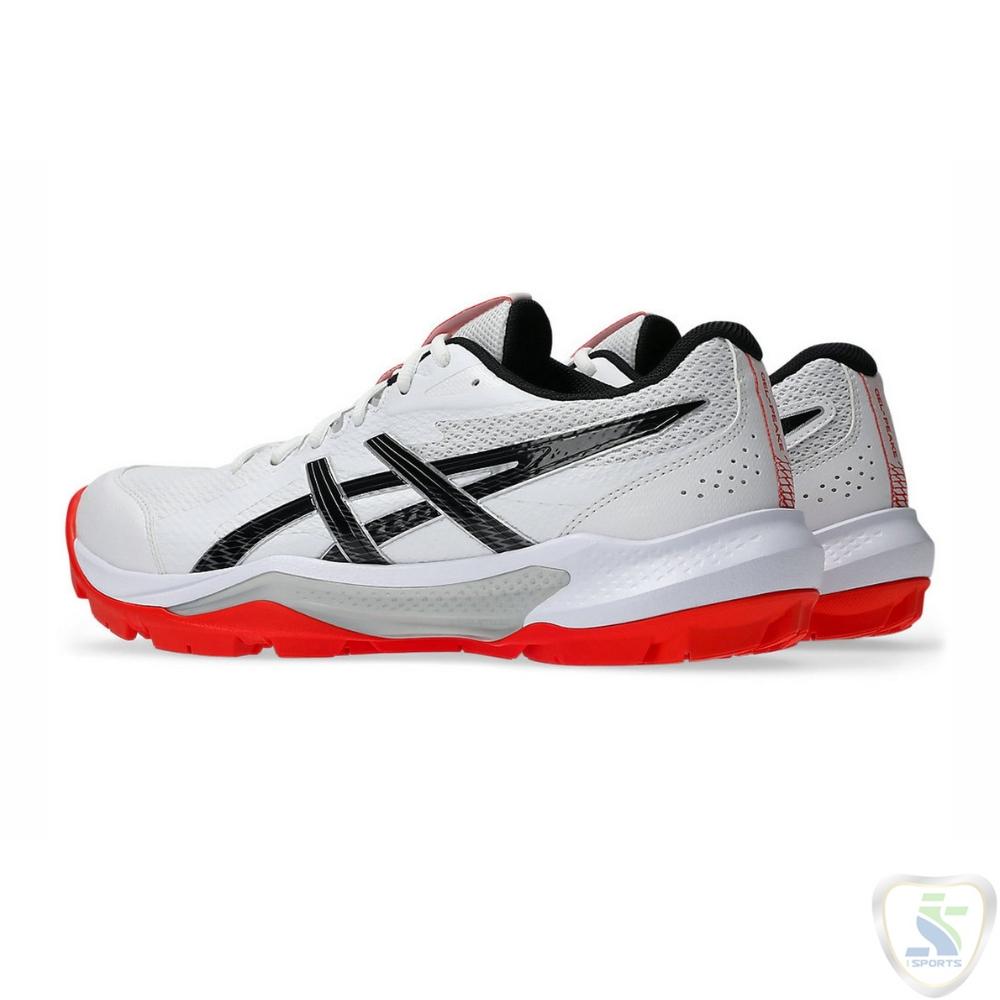 Asics Gel Peake 3 Cricket Rubber Shoe White/Midnight - Image 6