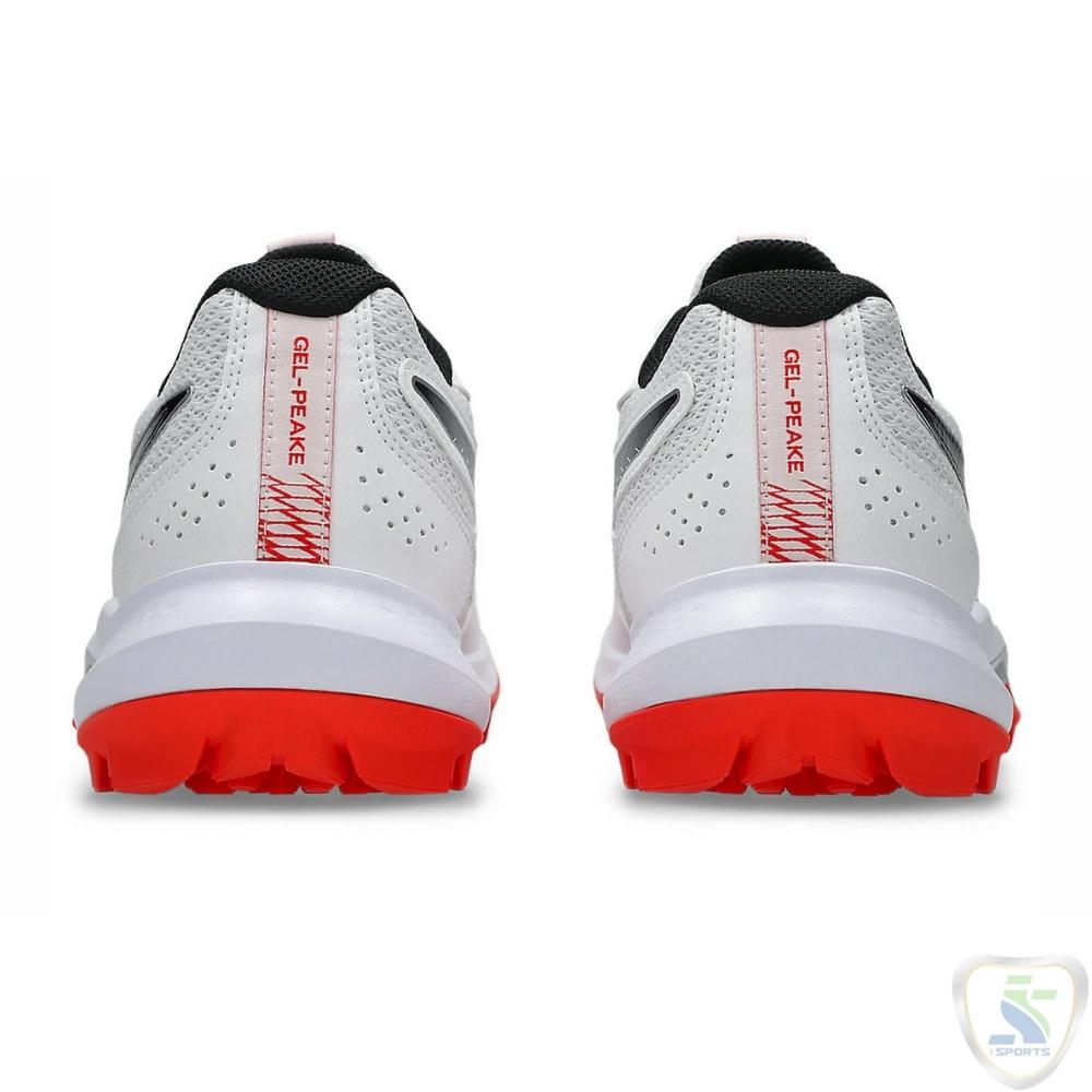 Asics Gel Peake 3 Cricket Rubber Shoe White/Midnight - Image 5