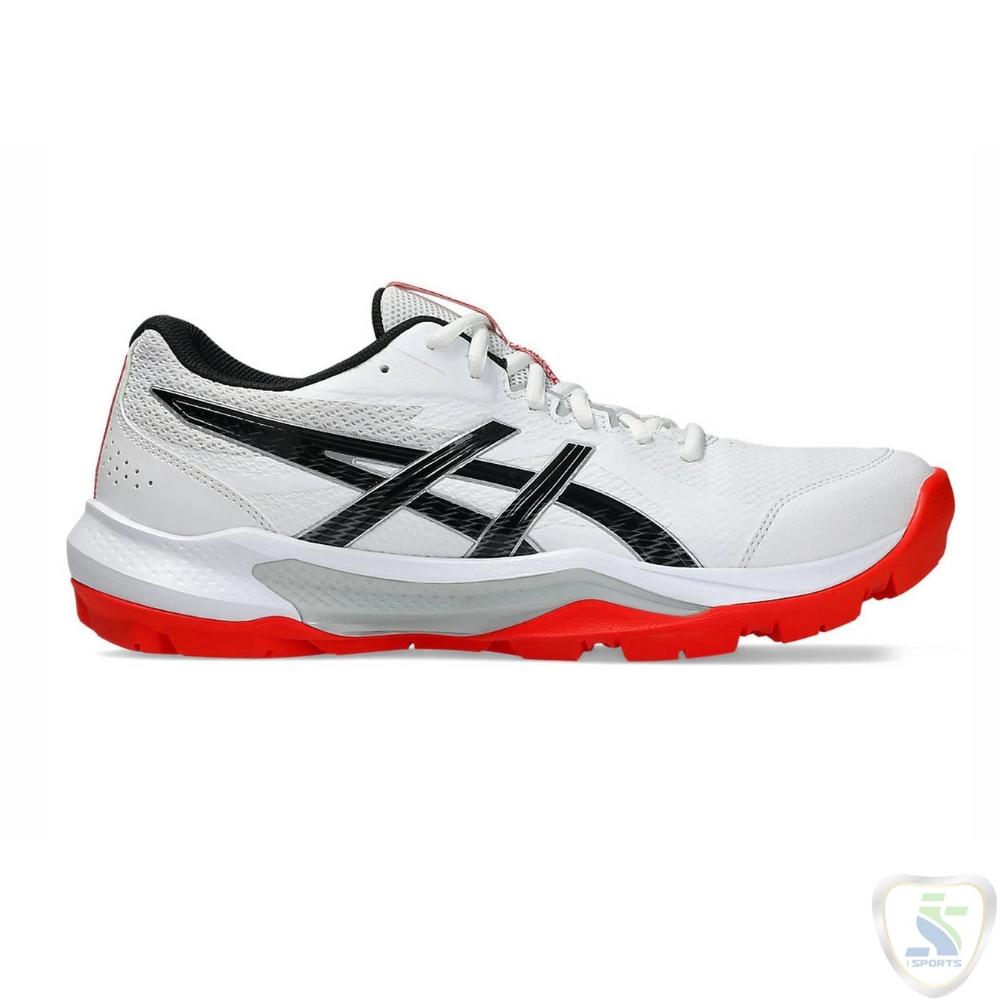 Asics Gel Peake 3 Cricket Rubber Shoe White/Midnight - Image 2