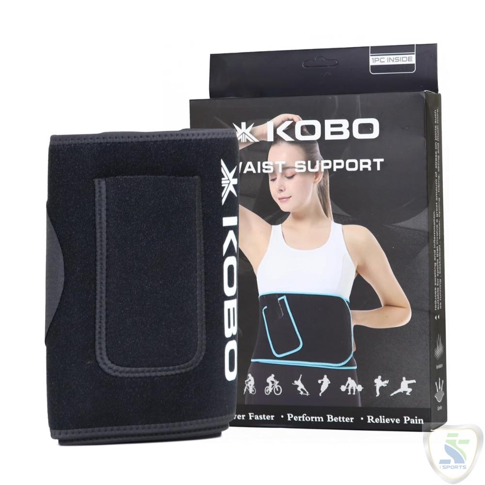 Kobo Waist Trimmer Double Neoprene with Pocket (3687)